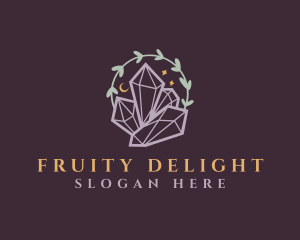 Jewelry Gemstone Crystals logo design