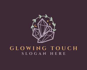 Jewelry Gemstone Crystals logo design