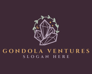 Jewelry Gemstone Crystals logo design