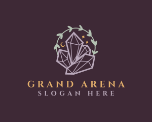 Jewelry Gemstone Crystals logo design