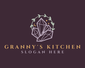 Jewelry Gemstone Crystals logo design