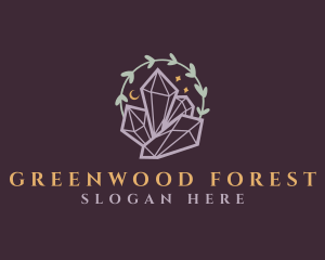 Jewelry Gemstone Crystals logo design