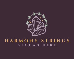 Jewelry Gemstone Crystals logo design