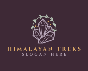 Jewelry Gemstone Crystals logo design