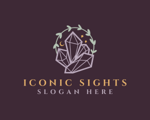 Jewelry Gemstone Crystals logo design