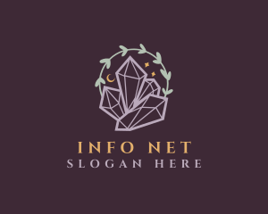 Jewelry Gemstone Crystals logo design