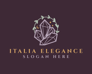 Jewelry Gemstone Crystals logo design