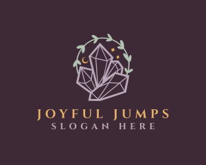 Jewelry Gemstone Crystals logo design