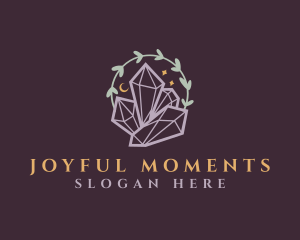 Jewelry Gemstone Crystals logo design