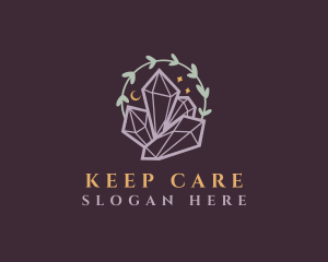 Jewelry Gemstone Crystals logo design