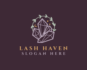 Jewelry Gemstone Crystals logo design