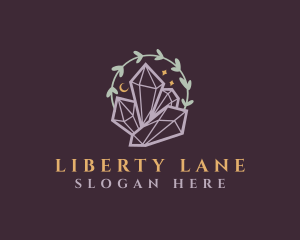 Jewelry Gemstone Crystals logo design