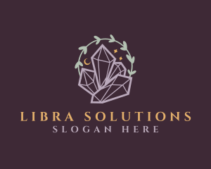 Jewelry Gemstone Crystals logo design