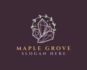 Jewelry Gemstone Crystals logo design