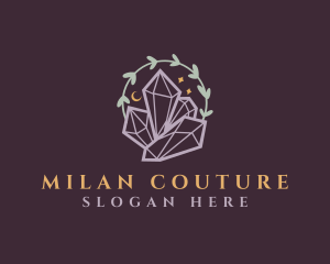 Jewelry Gemstone Crystals logo design