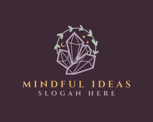 Jewelry Gemstone Crystals logo design