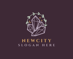 Jewelry Gemstone Crystals logo design