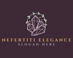 Jewelry Gemstone Crystals logo design