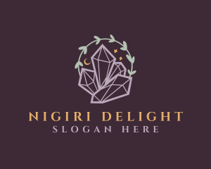 Jewelry Gemstone Crystals logo design