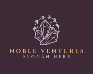 Jewelry Gemstone Crystals logo design