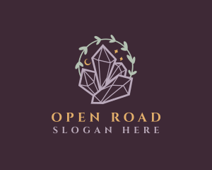 Jewelry Gemstone Crystals logo design