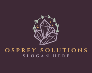 Jewelry Gemstone Crystals logo design