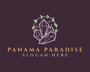 Jewelry Gemstone Crystals logo design