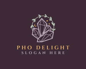 Jewelry Gemstone Crystals logo design