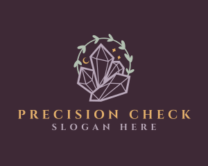 Jewelry Gemstone Crystals logo design