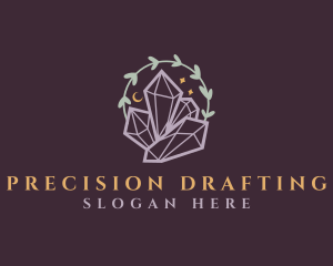 Jewelry Gemstone Crystals logo design