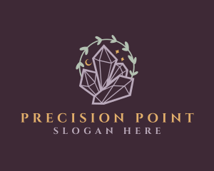 Jewelry Gemstone Crystals logo design