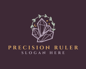 Jewelry Gemstone Crystals logo design