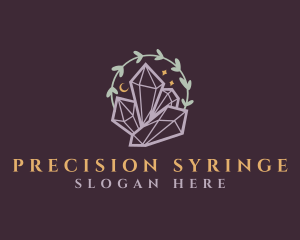 Jewelry Gemstone Crystals logo design