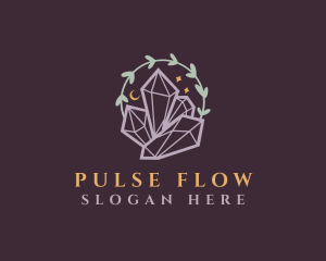 Jewelry Gemstone Crystals logo design