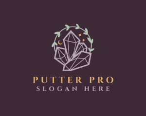 Jewelry Gemstone Crystals logo design