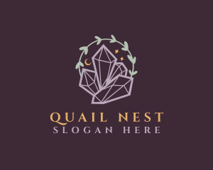 Jewelry Gemstone Crystals logo design