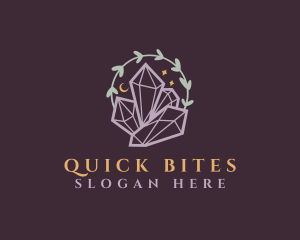 Jewelry Gemstone Crystals logo design