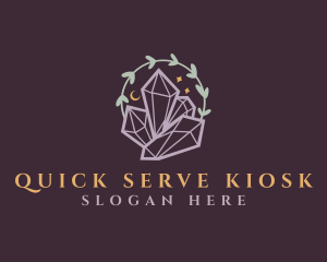 Jewelry Gemstone Crystals logo design