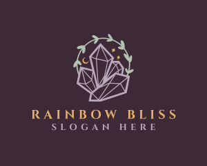 Jewelry Gemstone Crystals logo design