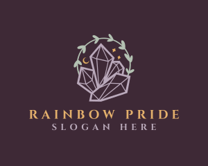 Jewelry Gemstone Crystals logo design