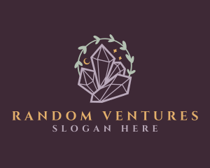 Jewelry Gemstone Crystals logo design