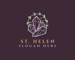 Jewelry Gemstone Crystals logo design