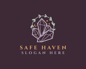 Jewelry Gemstone Crystals logo design