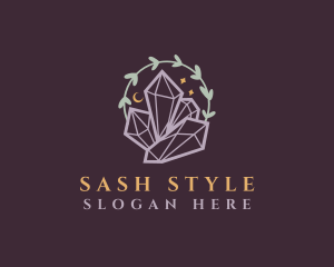 Jewelry Gemstone Crystals logo design