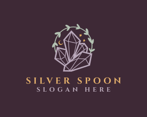 Jewelry Gemstone Crystals logo design