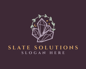 Jewelry Gemstone Crystals logo design