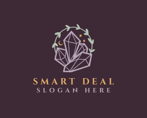 Jewelry Gemstone Crystals logo design