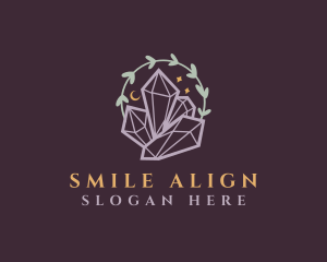 Jewelry Gemstone Crystals logo design