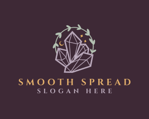 Jewelry Gemstone Crystals logo design