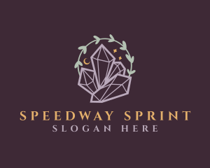 Jewelry Gemstone Crystals logo design